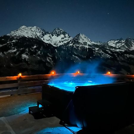Panorama Berg Chalet Großkirchheim Exterior foto