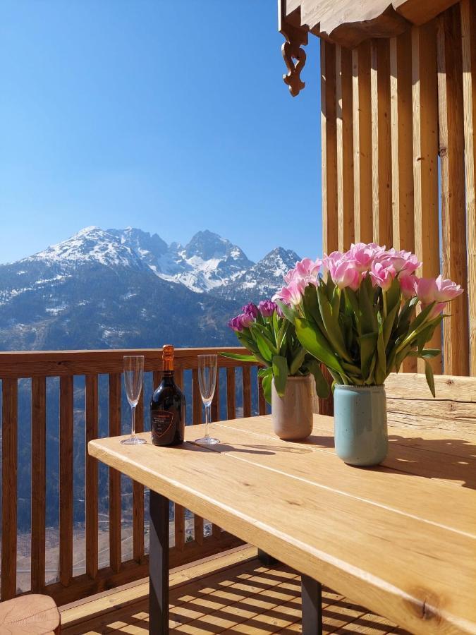 Panorama Berg Chalet Großkirchheim Exterior foto